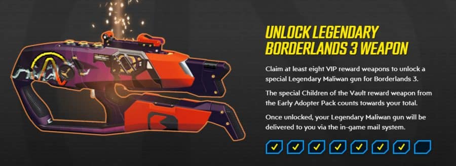 borderlands 3 vip reward 00