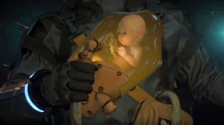 death stranding bb pod
