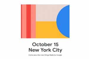 Google เตรียมเปิดตัวผลิตภัณฑ์ใหม่ในวันที่ 15 ตุลาคมนี้