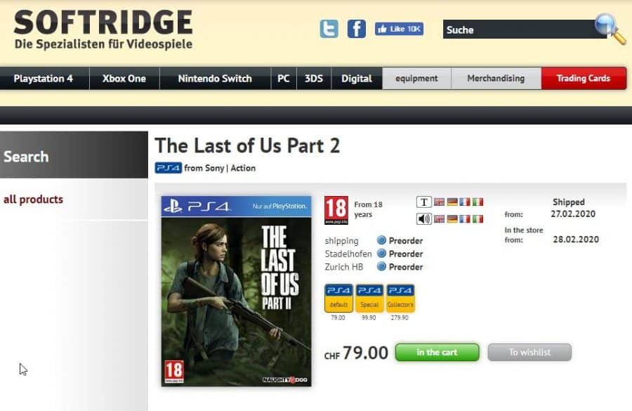 last of us 2 leak