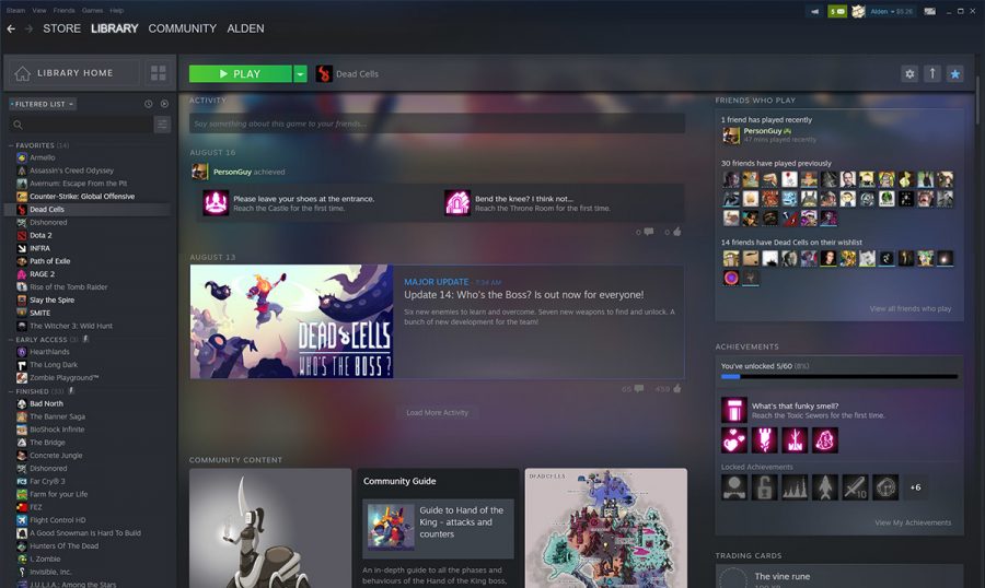 steam library update 01