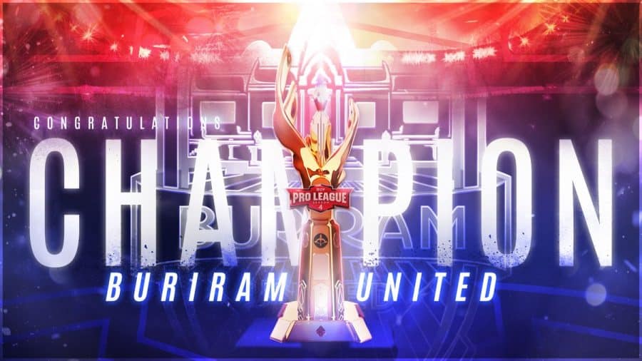 บทสรุป Pro League Season 4 : Buriram United คว้าแชมป์, ควงคู่ AHQ สู่ AIC 2019 10 PL SS4 CH3