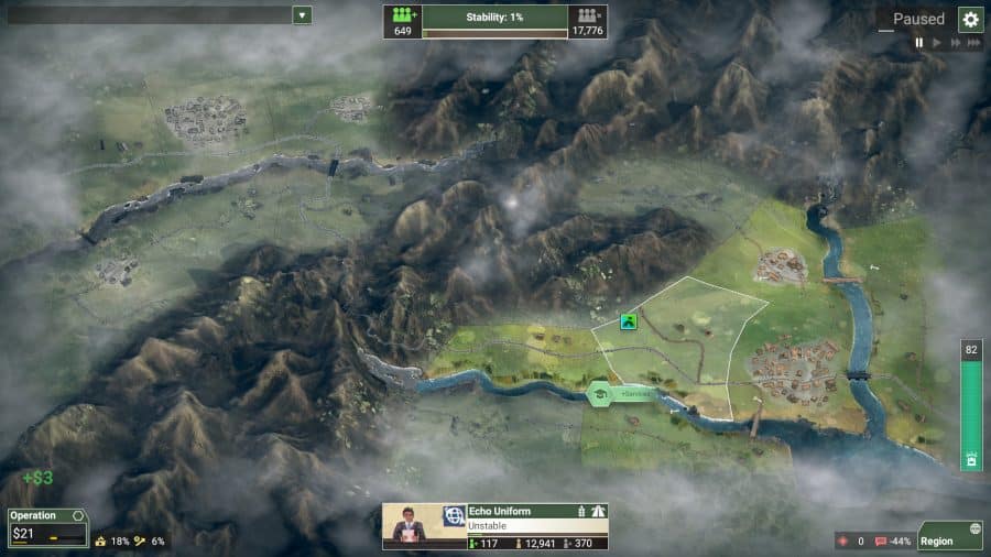 เปิดตัว Rebel Inc: Escalation เกมวางแผนการรบเพื่อสันติสุขของประเทศ โดยผู้สร้าง Plague Inc: Evolved 3 Rebel Inc 6