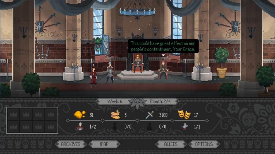 รีวิว Yes, Your Grace - สัมผัสความปวดกบาลจากการ "ทรงงาน" เป็นกษัตริย์ผ่านวิดีโอเกม 6 Screenshot 19