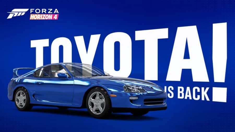 Toyota Supra เตรียมหวนคืนสู่ Forza Horizon อีกครั้ง ธันวาคมนี้ 1 forza toyota return