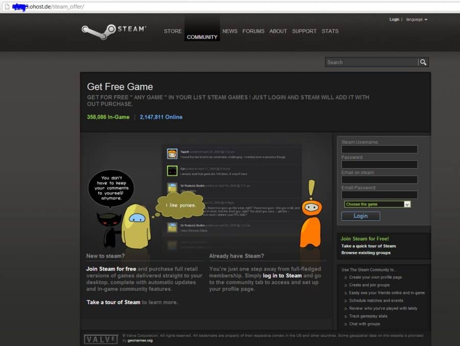 วิธีป้องกันบัญชี Steam ไม่ให้โดนขโมยโดยเหล่ามิจฉาชีพ 3 steam