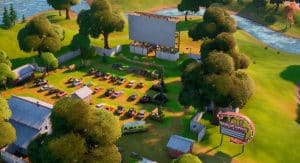 จะมีการฉายฉากพิเศษของ Star Wars : Rise of Skywalker ที่ Risky Reels ในเกม Fortnite
