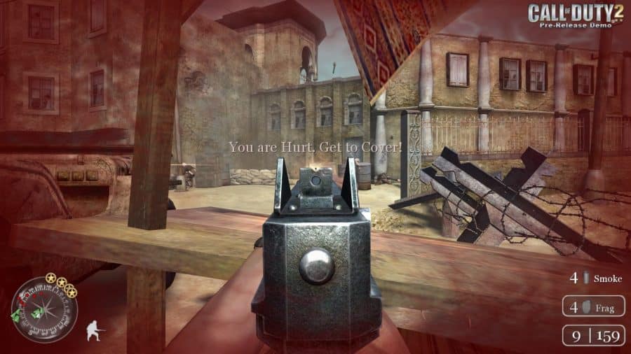 Blood Splatter CoD2