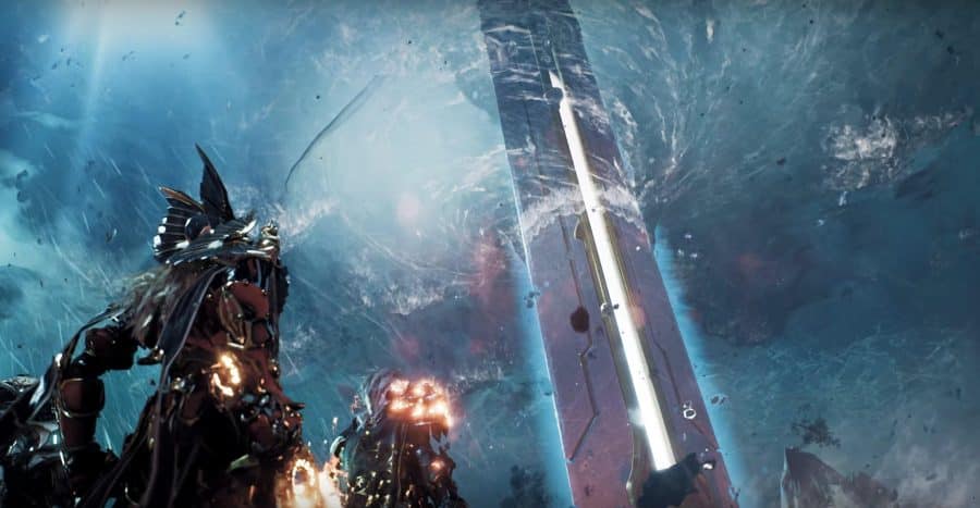 ทีมงานเผยรายละเอียดเกม Godfall จะมีเกมเพลย์คล้าย Monster Hunter และได้รับแรงบันดาลใจจาก Dark Souls