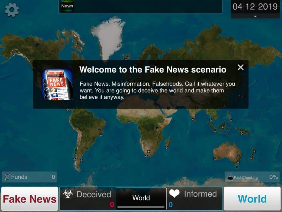 ข่าวปลอมจะช่วยคุณทำลายโลกทั้งใบในเกม Plague Inc. 1 IMG 0013