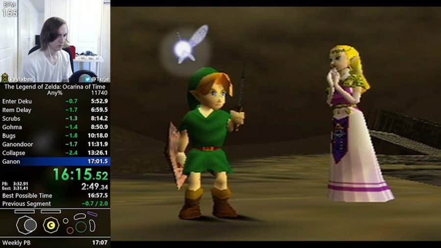 zelda speedrun record GWR website tcm25 586699