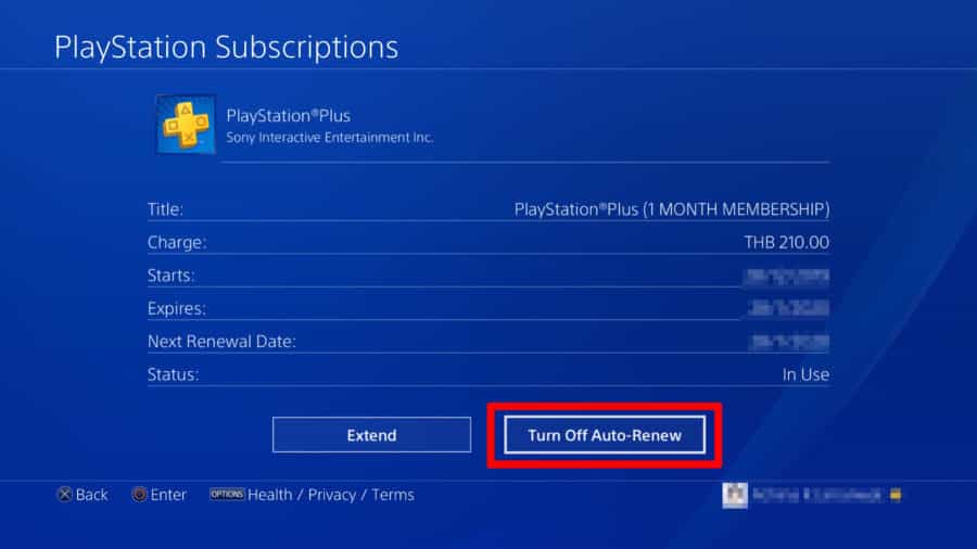 วิธียกเลิกการต่ออายุ PlayStation Plus แบบอัตโนมัติ 6 20200116223613