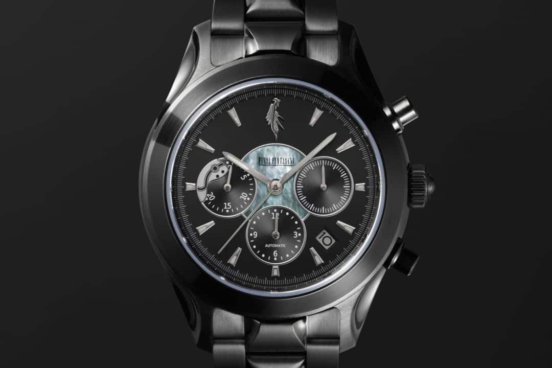 Square Enix เผยโฉมนาฬิกาข้อมือจาก Final Fantasy 7 ราคาเกือบ 8 หมื่นบาท 1 FINAL FANTASY VII Chronograph Sephiroth Watch