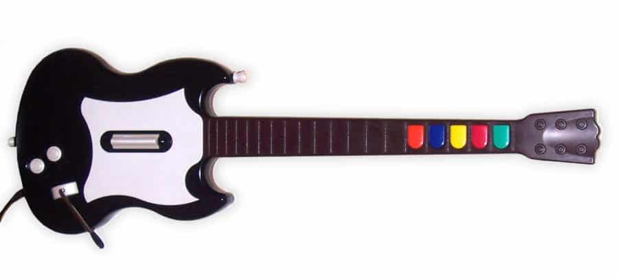 Guitar hero controller horiz