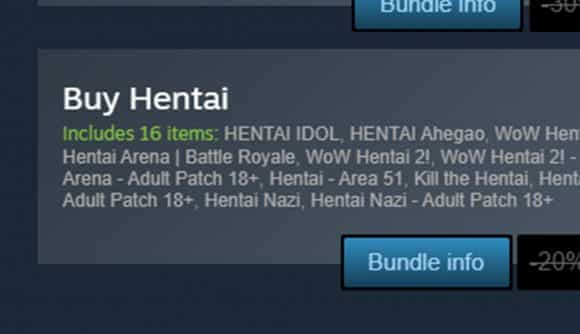เจ้าสำนักเกมชี้ มีเกมใน Steam ถึง 263 เกมที่มีชื่อ "Hentai" นำหน้า 2 Hentai