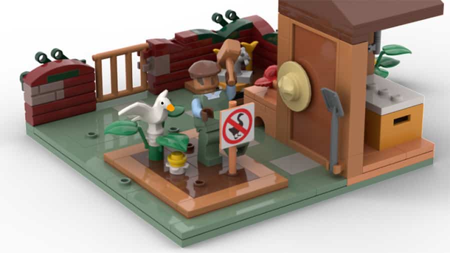 เจ้าห่านตัวป่วน Untitled Goose game อาจมีชุดตัวต่อ Lego ของตัวเองออกวางขายในเร็ว ๆ นี้ 1 goose lego