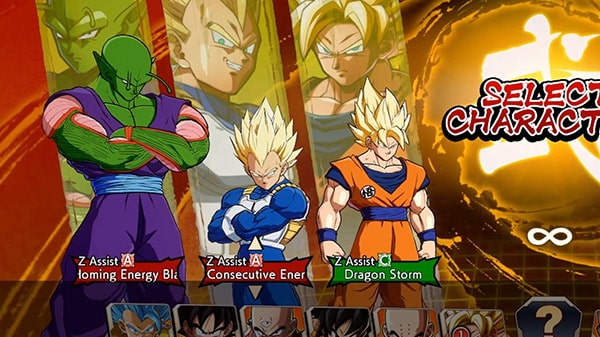 DB FighterZ Z Assist Select 02 09 20