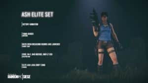 Lara Croft มาเยือน Rainbow Six Siege ในฐานะ Elite Skin ของ Ash