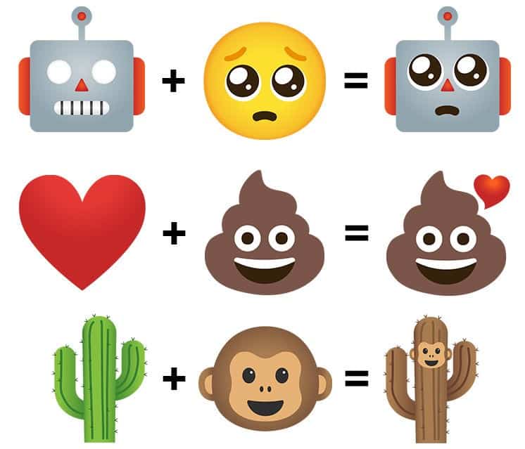 คุณสามารถผสม Emoji ทั้งสองเพื่อสร้างไอคอนใหม่ได้แล้ว ด้วย Emoji Kitchen สำหรับคีย์บอร์ด Gboard ของ Android ภายในวันนี้ 2 dims