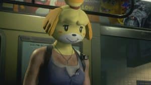 แฟนเกมสร้างม็อด Resident Evil 3 เปลี่ยนหน้า Jill เป็น Isabelle จาก Animal Crossing
