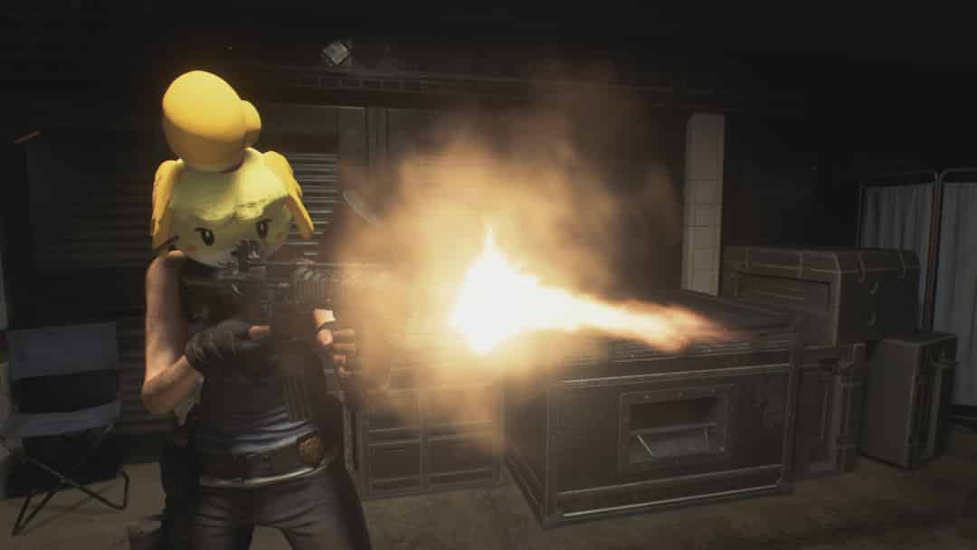 แฟนเกมสร้างม็อด Resident Evil 3 เปลี่ยนหน้า Jill เป็น Isabelle จาก Animal Crossing 2 23 1585104705 284886726
