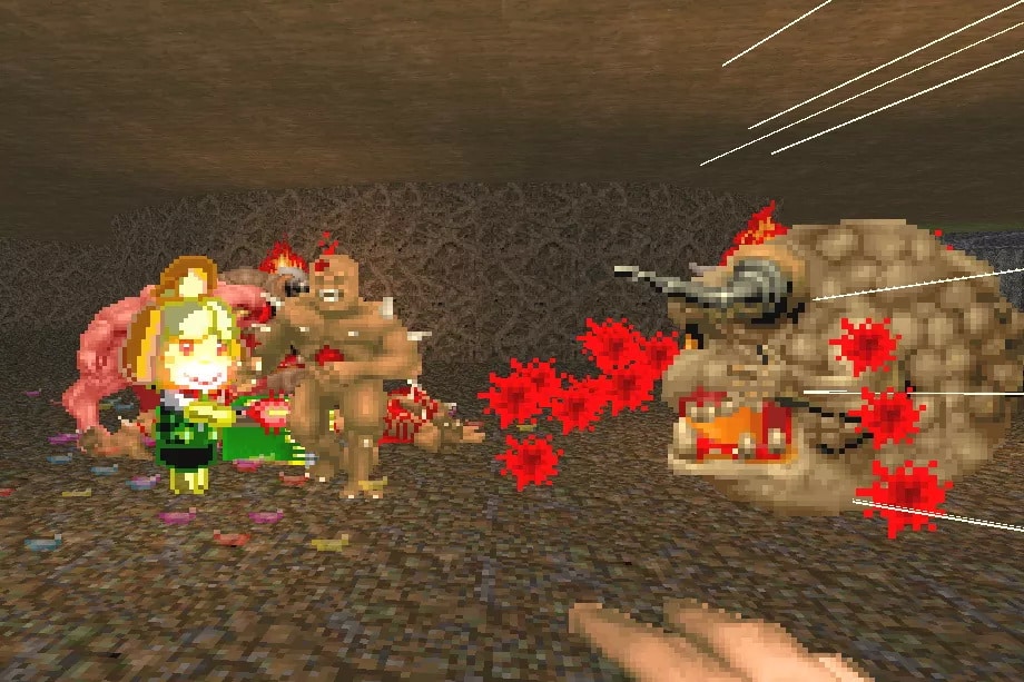 ทำไม Isabelle จาก Animal Crossing และ Doomguy จึงกลายเป็นเพื่อนสนิทที่โด่งดังบนอินเทอร์เน็ต 2 Doom 2