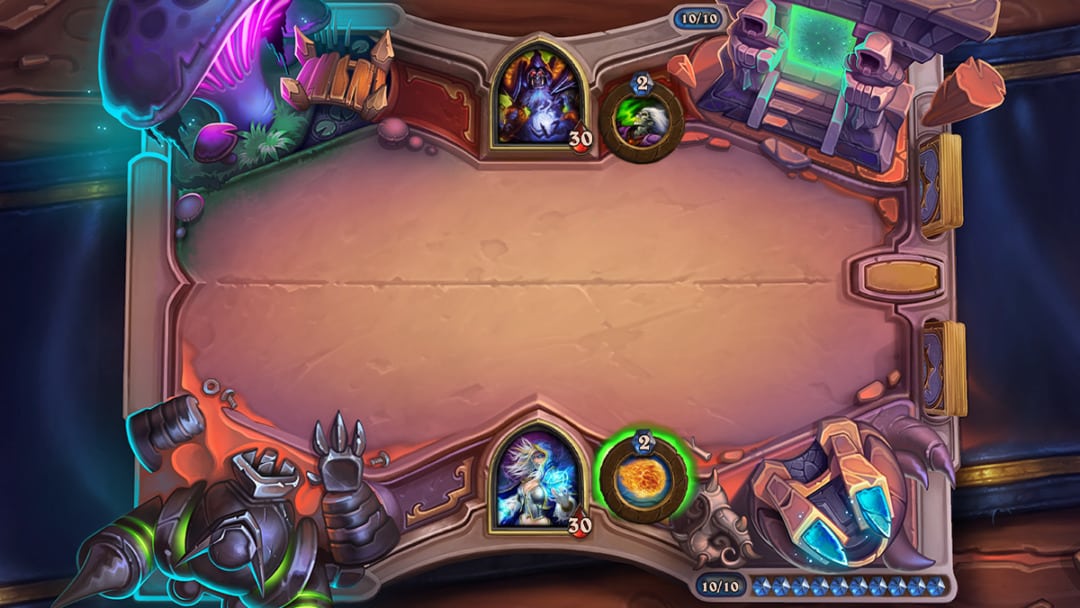 Hearthstone™ เตรียมอัพเดตใหม่ร้อนแรงต้อนรับปีแห่งฟีนิกซ์ 4 Hearthstone Ashes of Outland Board image