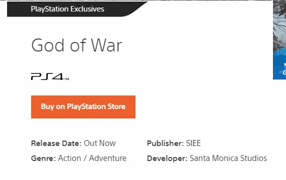 psn eu god of war