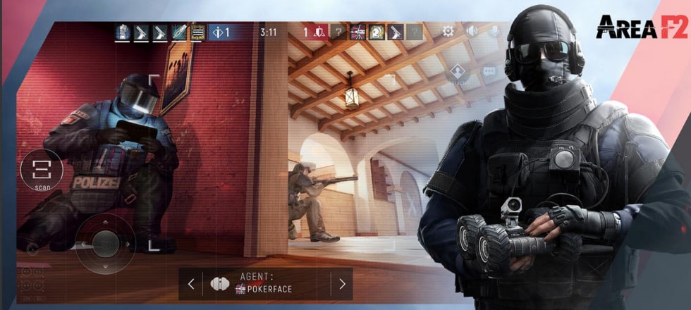 อยากเล่น Rainbow Six Siege บนมือถือ ? เกม Area F2 สามารถช่วยคุณได้ 2 Area F2 3