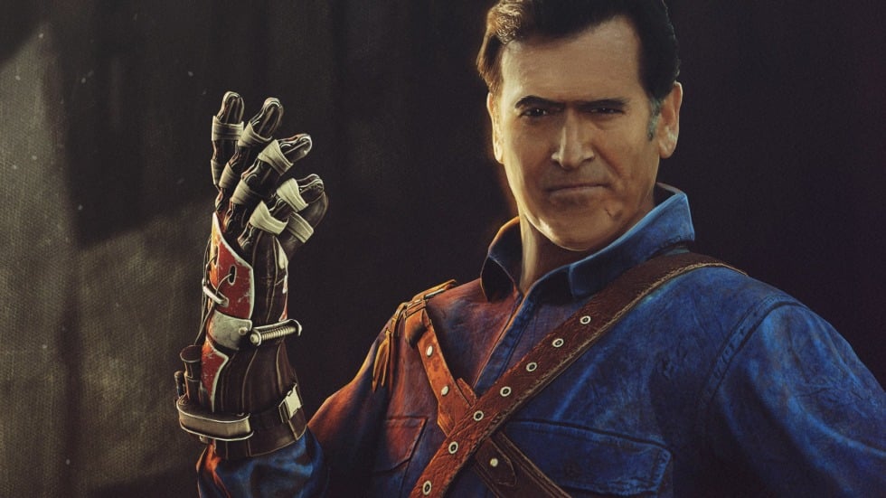 Bruce Campbell เผย ยังไม่มีการพูดคุยที่แน่ชัดในการนำ Ash Williams ไปแจมใน Mortal Kombat 11 2 Dead by Daylight Ash Williams