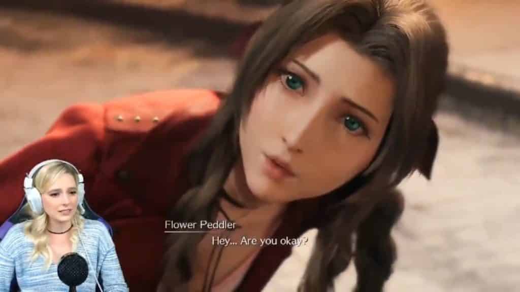 ผู้ให้เสียง Aerith กลั้นน้ำตาด้วยความปลื้มปิติแทบไม่อยู่ หลังได้ยินเสียงเธอครั้งแรกใน Final Fantasy VII Remake 1 Final Fantasy VII