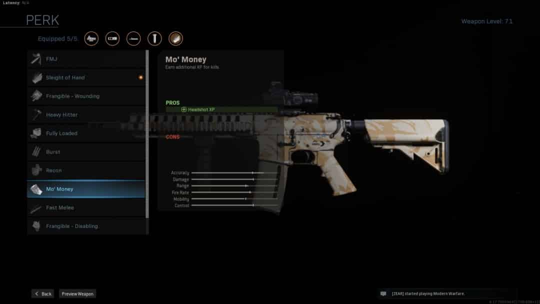 รวม Perk ของอาวุธทั้งหมด ใน Call of Duty: Warzone 5 ModernWarfare 06 Apr 20 14 28 02 875