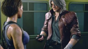 นักพัฒนาม็อด เปลี่ยน Carlos ใน RE3 เป็น Dante จาก Devil May Cry 5 และ Chris Redfield