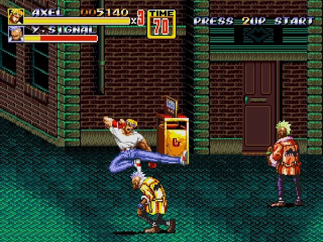 Streets of Rage กับหนึ่งหน้าตำนานเกม Beat em up ผู้ถูกคืนชีพ 4 streets of rage 2 00