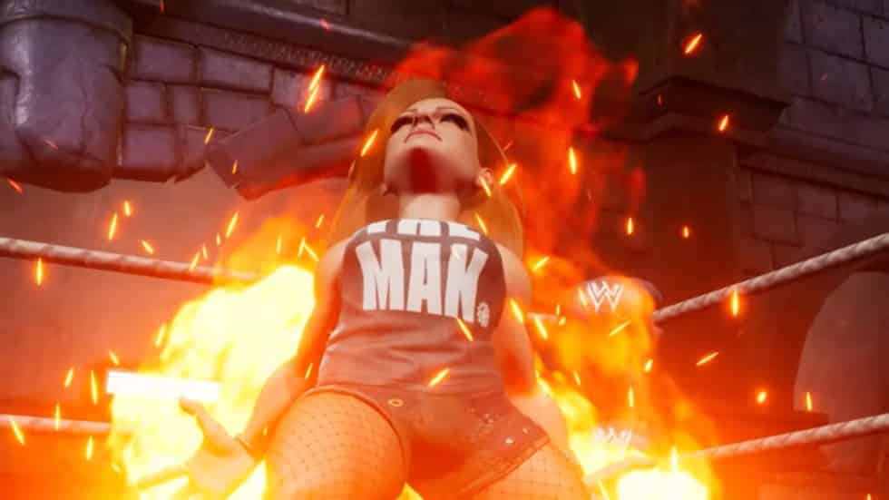 เปิดตัว WWEK Battlegrounds เกมมวยปล้ำสุดระห่ำกับความแฟนตาซีจัดเต็ม 1 wwe2k battlegrounds 00