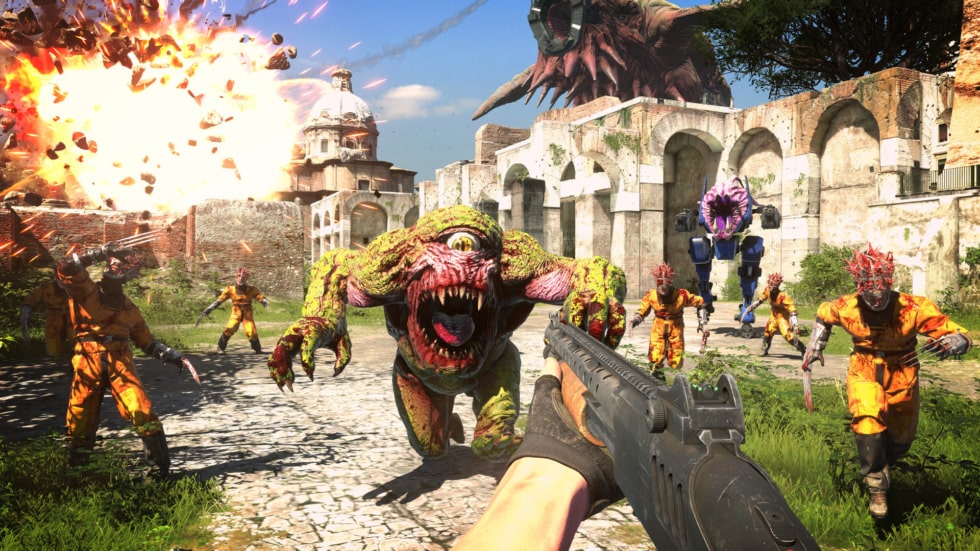 Serious Sam 4 เวอร์ชัน PC, Stadia ประกาศดีเลย์วันวางจำหน่ายเป็น 24 กันยายน 2 SERIOUS SAM 4 1
