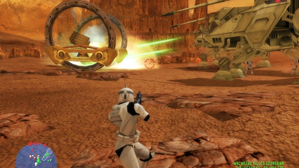 Star Wars Battlefront เวอร์ชั่นแรกสุด อัปเดตเพิ่มโหมด Multiplayer Online แล้ว 1 star wars battlefront 1 00