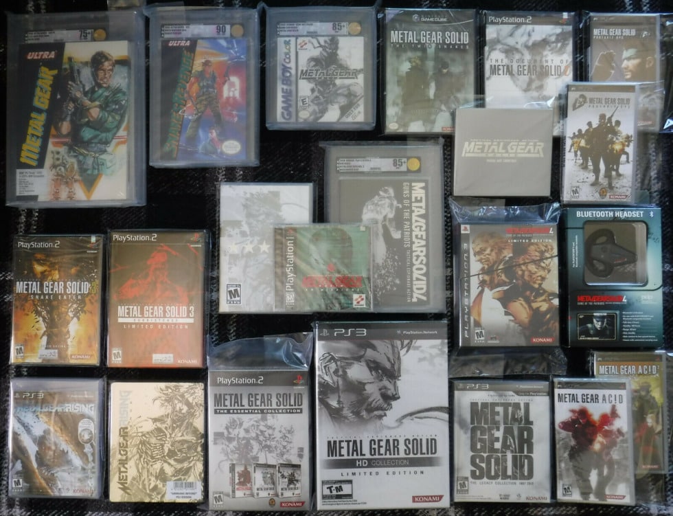 นักสะสม เปิดขายคอลเลกชันแผ่นเกม Metal Gear ทุกภาค ผ่าน eBay มูลค่า 945,000 บาท 2 MGS