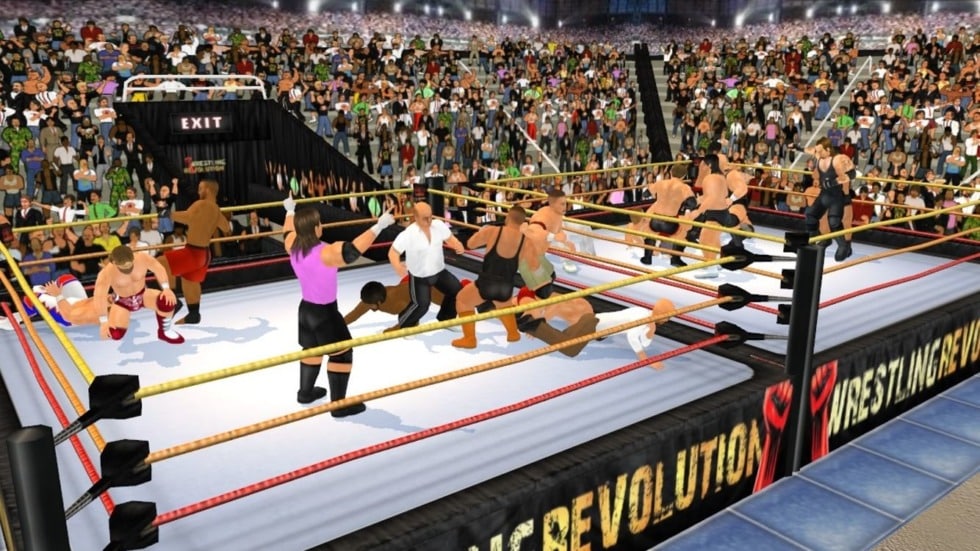 รู้จักกับ MDickie ผู้สร้างเกมด้วยตัวคนเดียวมาแล้วกว่า 56 เกม 8 Wrestling Revolution 3D