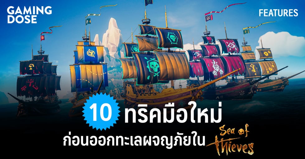10 ทริคมือใหม่ก่อนออกทะเลผจญภัยใน Sea of Thieves 1 ข้อควรรู้ Web