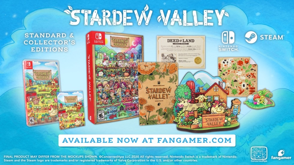 เปิดตัว Stardew Valley Collector’s Edition สำหรับเวอร์ชั่น PC และ Nintendo Switch