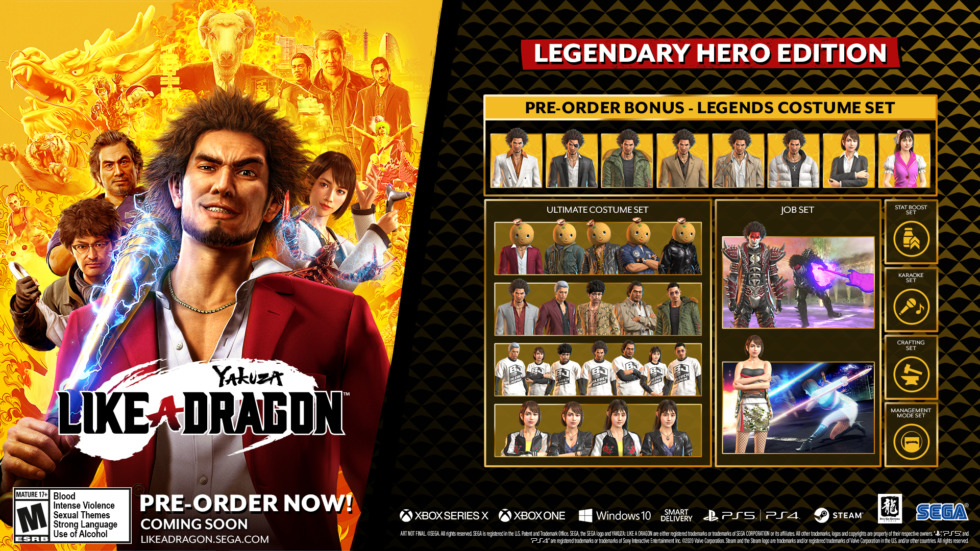 Yakuza: Like a Dragon เวอร์ชั่นภาษาอังกฤษ วางจำหน่ายเดือนพฤศจิกายนนี้บนคอนโซลและ PC 2 Yakuza Like a Dragon 2020 07 22 20 009