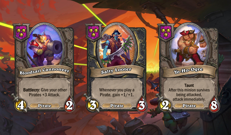 สัมภาษณ์ทีมพัฒนา Hearthstone กับอัพเดทใหม่ล่าสุดของตัวเกม 6 hearthstone pirates 3 star