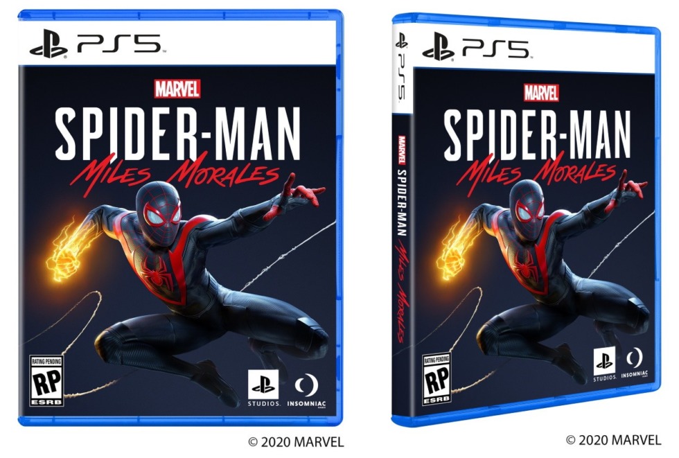 เผยหน้าปก Spider-Man: Miles Morales เวอร์ชั่นแผ่นที่เตรียมวางขายบน PlayStation 5 2 ps5