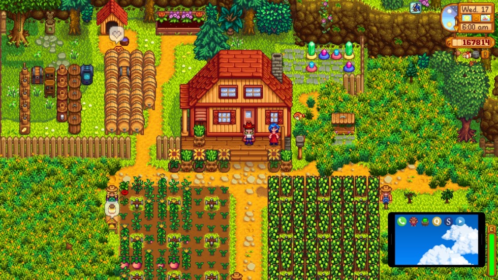ให้ชีวิตชาวไร่ของคุณสบายยิ่งกว่าเคย กับ Mod Smartphone จากเกม Stardew Valley 2 stardew smartphone mod