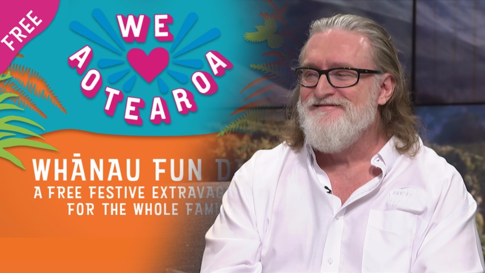 us gaming giant gabe newell of valve staging nz concert to say t