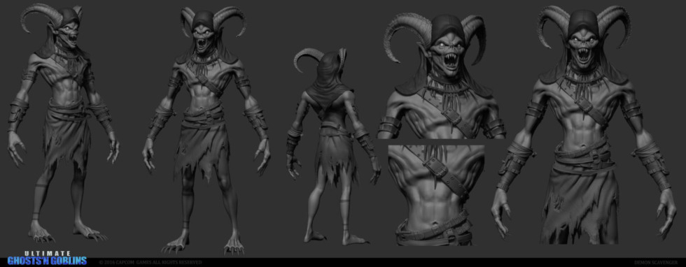 อดีตนักออกแบบตัวละครใน Capcom เผยภาพ Concept Art ของเกม Timeless และ Ghosts’n Goblins ที่ถูกยกเลิกการพัฒนา 4 Goblin 3