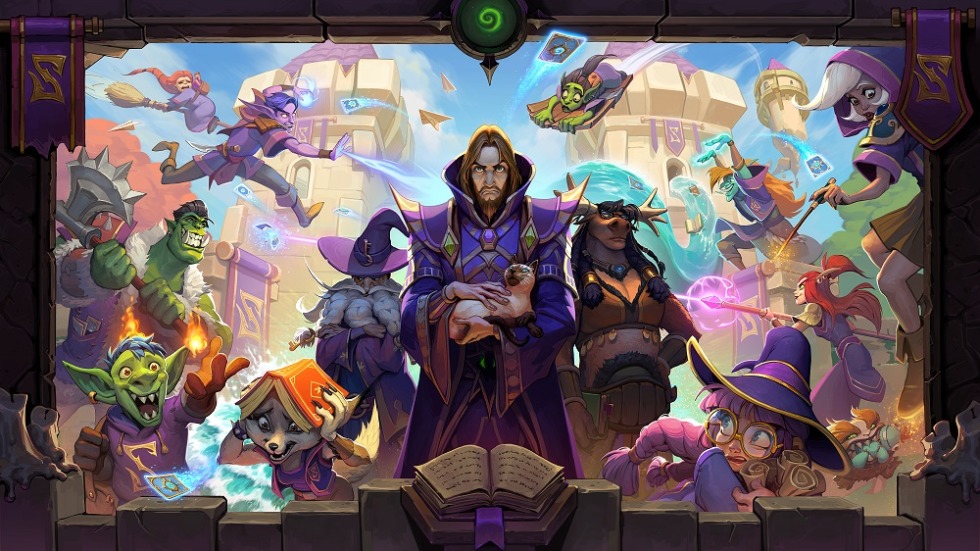 Hearthstone Scholomance Academy Key Art 1