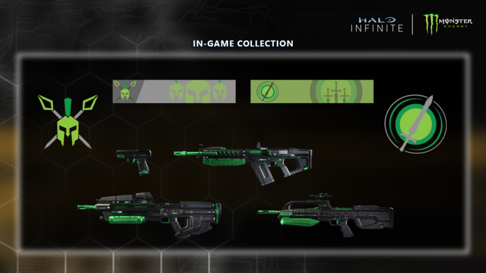 Halo Infinite ร่วมมือกับเครื่องดื่ม Monster Energy Drink โดยจะได้สิทธิประโยชน์ในเกมเพิ่มเติมเป็นพิเศษ 2 halo infinite monster energy
