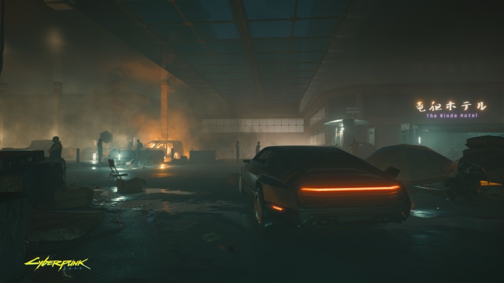 Cyberpunk2077 Arriving at destination en